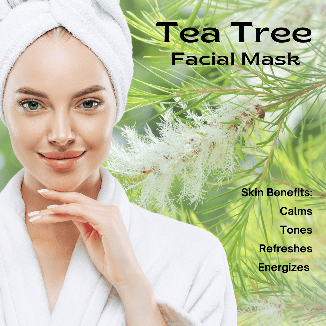 Tea Tree Mask Skin Care Package Gift Ideas Hawaiian Theme for Women